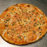 Tomato Basil Pizza Slice
