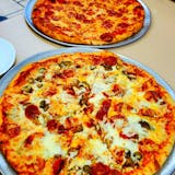 Cheese Whole Pizza with Three Toppings