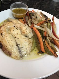 Broiled Fillet of Fish Dinner