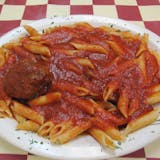 Mostaccioli with Meatball