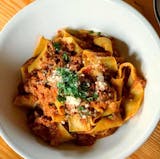 Pappardelle with Bolognese