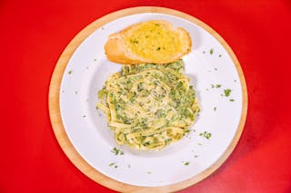 Spinach Fettuccine