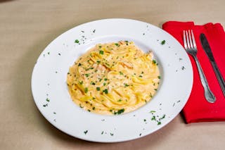 Fettuccine with Salmon