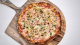 New York Style Thin Crust Manhattan Red Clam Pizza