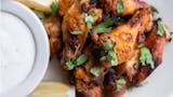 Gluten Free Flame Roasted Lemon Chicken Wings