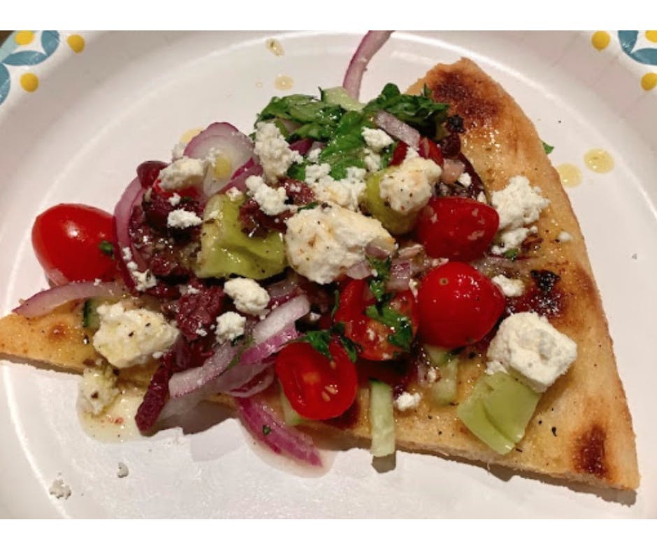 Greek Salad Pizza