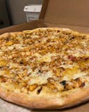 White Seafood Medly Pizza