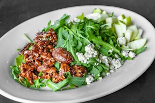 Apple Pecan Arugula Salad