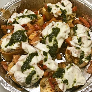 Bruschetta with Mozzarella