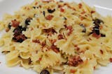 Pasta with Bacon & Olives