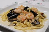 Pasta with Shrimp & Mussels