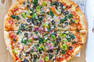 Veggie Lovers Stuffed Pizza