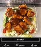 BBQ Chicken Kabob Salad