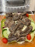 Greek Steak Tip Salad with Feta