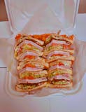 Ham & Cheese Club Sandwich