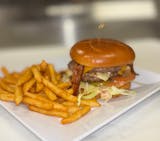 Smashed Bacon Cheese Burger