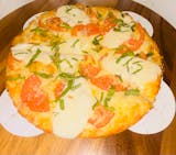 White Margherita Pizza