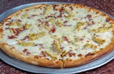 Bacon Chicken Ranch Pizza