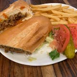 Buffalo Cheesesteak Deluxe Sandwich