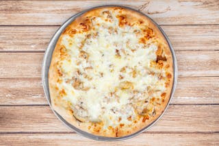 Garlic Alfredo Pizza
