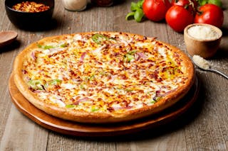 Bacon Chicken Ranch Pizza