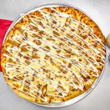 Hand Tossed White Chicken Bacon Ranch Pizza