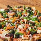 Tofu & Broccoli Pizza