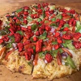 Vegan Chicken Tandoori Style Pizza