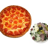 Pizza and Small Salad
