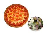 Pizza and Small Salad