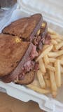 Hot Pastrami Sandwich