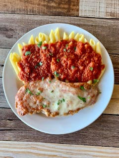 Chicken Parmesan with Pasta