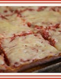 Sicilian Pizza Slice with Two Toppings