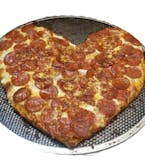 HEART SHAPED PIZZA
