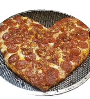 HEART SHAPED PIZZA