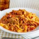 Fettuccine with Spicy Sausage