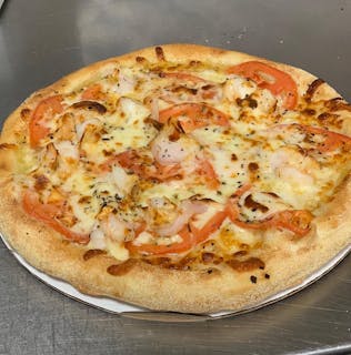 Shrimp Scampi Pizza
