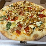 Eds Special White Pizza