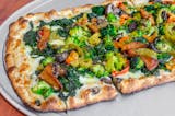 Romano Style Vegetarian Pizza