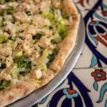 Chicken Caesar Salad Pizza