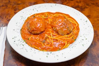 Kid's Spaghetti with Sauce & Meatballs