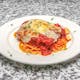 Chicken Parmigiana with Spaghetti Lunch