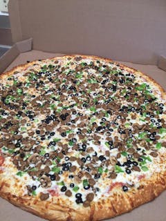 Three Topping Cheese Pizza