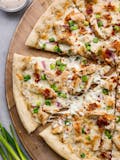 Chicken Alfredo Pizza