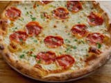 Gorgonzola con Bel Paese E Salame Piccante Pizza