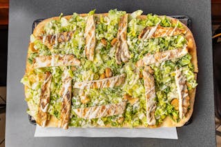 Grilled Chicken Caesar Salad Pie