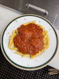 Pasta Marinara with Meatball