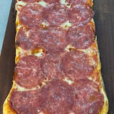 Italian Salami Pizza Slice