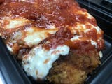 Chicken Parmigiana with Penne Plate