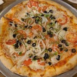Gluten Free Veggie Delight Pizza